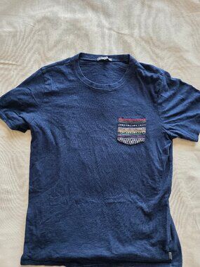 Threads 4 Thought - Embroidered Pocket Tshirt